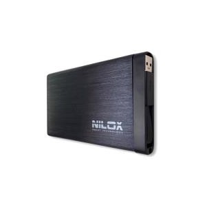 Nilox BOX USB 3.0 2.5P ALLUMINIO CAVO INTEGRATO DH0002BKALUSB DH0002BKALUSB
